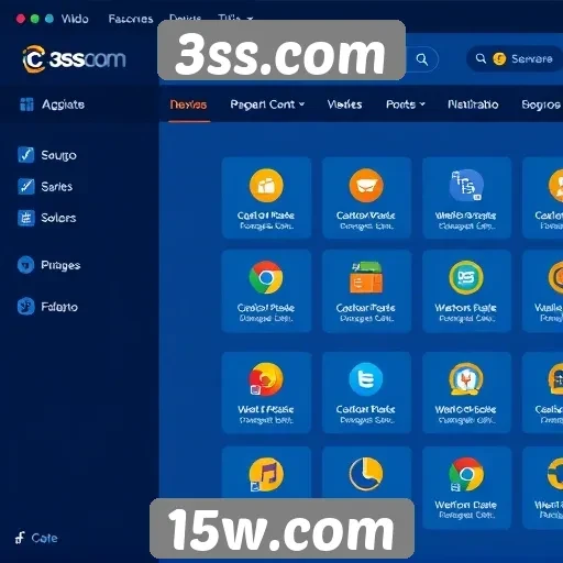 Mudanças na interface do usuário no 3ss.com